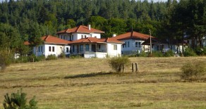 The holiday village of Batak Dam