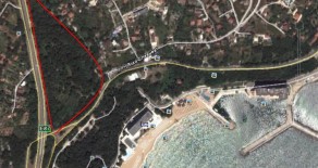 Land next to the sea for residential complex or a hotel